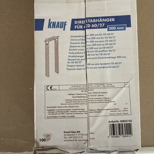 Knauf direktabhänger 200 - 70, x